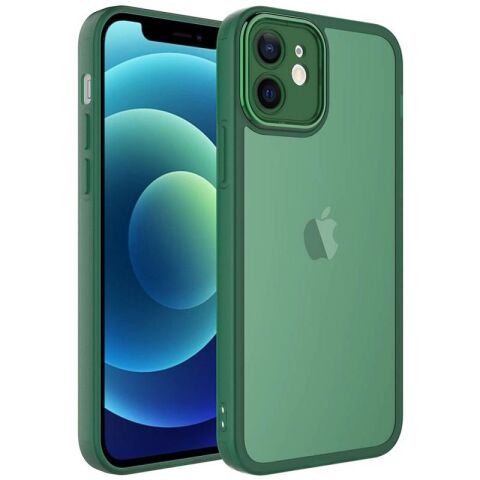 Apple iPhone 11 Kılıf Kamera Korumalı Transparan Patinda Post Kapak