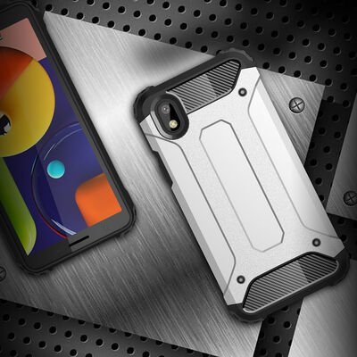 Galaxy A01 Core Kılıf Patinda Crash Silikon Kapak