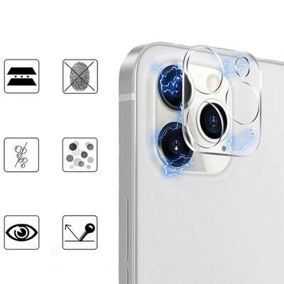 Apple iPhone 13 Pro Patinda Kamera Lens Koruyucu Cam Filmi