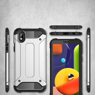 Galaxy A01 Core Kılıf Patinda Crash Silikon Kapak