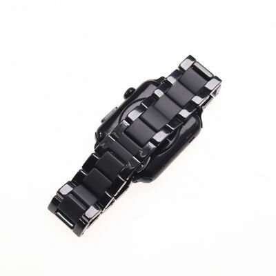 Apple Watch Ultra 49mm Kordon Mat Seramik Metal Strap Kayış