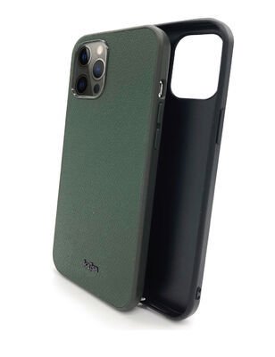 Apple iPhone 12 Pro Max Kılıf ?Kajsa Luxe Collection Hakiki Deri Kapak