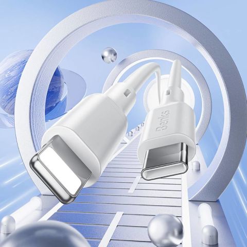 Benks D45 Type-C to Lightning PD Hızlı Şarj ve Data Kablo 480Mbps 2 Metre