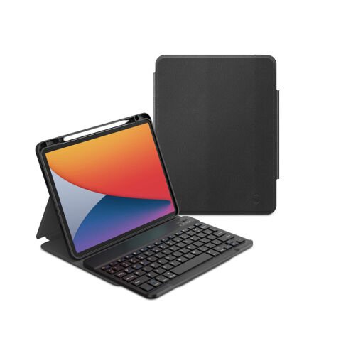 Apple iPad Air 10.9 2020 (4.Nesil) Wiwu Protective Gizli Kalem Bölmeli Klavyeli Kılıf
