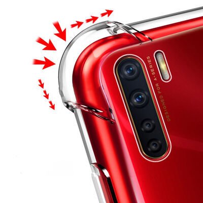 Oppo A91 Kılıf Patinda Nitro Anti Shock Silikon