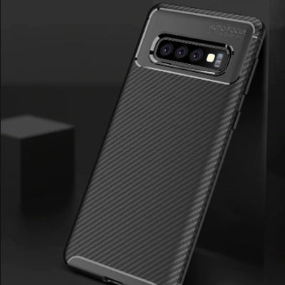 Galaxy S10 Kılıf Patinda Negro Silikon Kapak