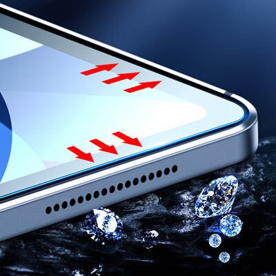 Apple iPad Pro 12.9 2022 M2 Wiwu iVista 2.5D Glass Ekran Koruyucu