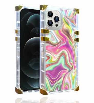Apple iPhone 12 Pro Max Kılıf Patinda Ples Kapak