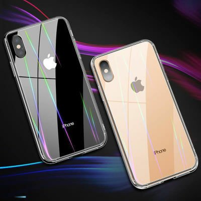 Apple iPhone XR 6.1 Kılıf Patinda Rainbow Kapak