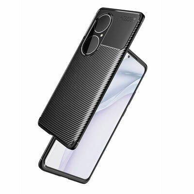 Huawei P50 Pro Kılıf Patinda Negro Silikon Kapak