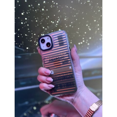İphone Galaksi Seri Hologramlı Amarchy Telefon Kılıfı