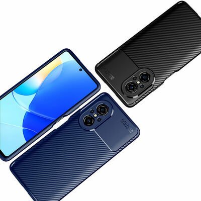 Huawei Nova 9 SE Kılıf Patinda Negro Silikon Kapak