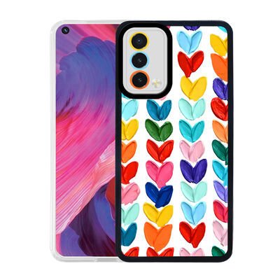 Oppo A74 4G Kılıf Patinda M-Fit Desenli Kapak