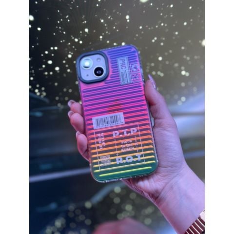 iPhone Galaksi Seri Hologramlı Rot Telefon Kılıfı