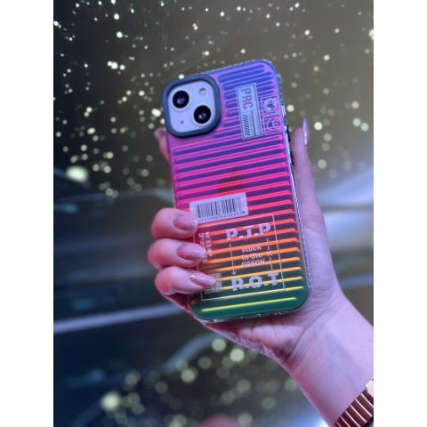 iPhone Galaksi Seri Hologramlı Rot Telefon Kılıfı