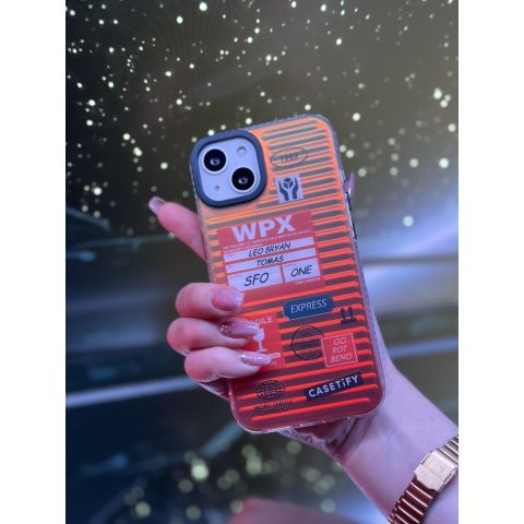 İphone Galaksi Seri Hologramlı Express Telefon Kılıfı