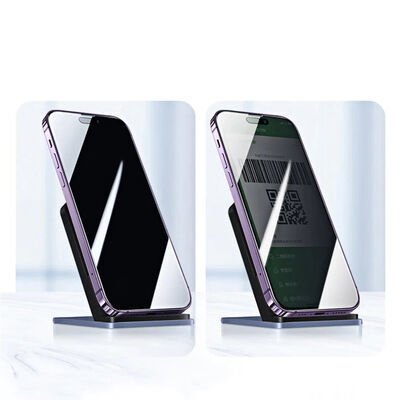 Apple iPhone 16 Pro Max Patinda Kor Privacy Cam Ekran Koruyucu