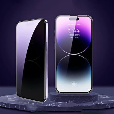 Apple iPhone 16 Pro Max Patinda Kor Privacy Cam Ekran Koruyucu
