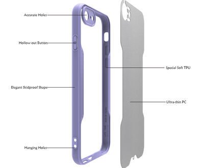 Apple iPhone SE 2022 Kılıf Patinda Parfe Kapak