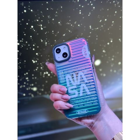İphone Galaksi Seri Hologramlı Nasa Telefon Kılıfı