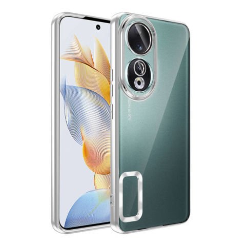 Honor 90 Kılıf Kamera Korumalı Logo Gösteren Patinda Omega Kapak