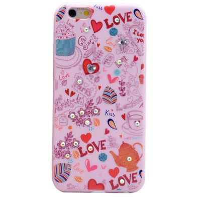 Apple iPhone 5 Kılıf Patinda Pembiş Silikon
