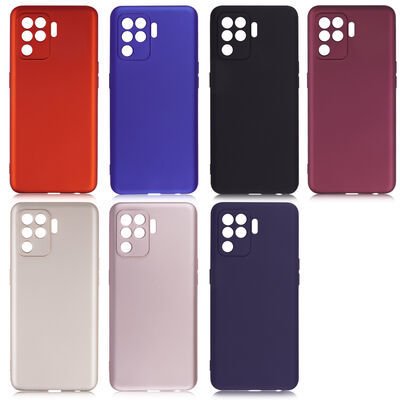 Oppo Reno 5 Lite Kılıf Patinda Premier Silikon Kapak