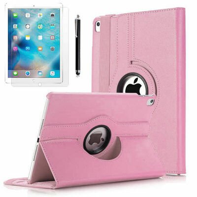 Apple iPad 9.7 2017 (5.Nesil) Patinda Dönebilen Standlı Kılıf