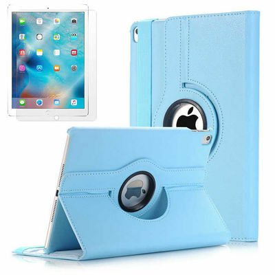 Apple iPad 9.7 2017 (5.Nesil) Patinda Dönebilen Standlı Kılıf