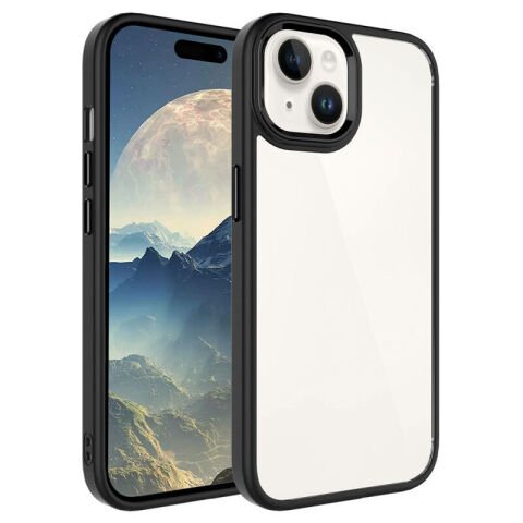 Apple iPhone 15 Plus Kılıf Patinda Krom Kapak