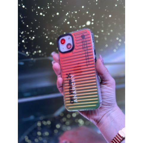 İPhone Galaksi Seri Hologramlı Anarchy Telefon Kılıfı