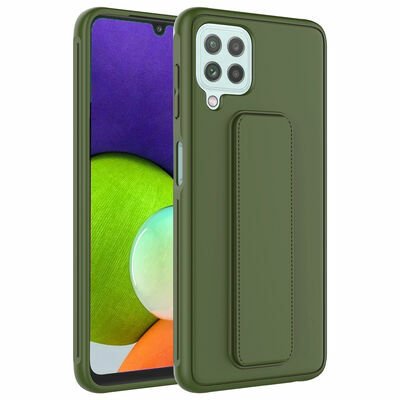 Galaxy M32 Kılıf Patinda Qstand Kapak