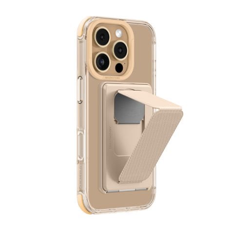 Apple iPhone 16 Pro Kılıf Magsafe Şarj Özellikli Standlı Kartlıklı Set Amazingthing Omni Adventure Serisi Kapak