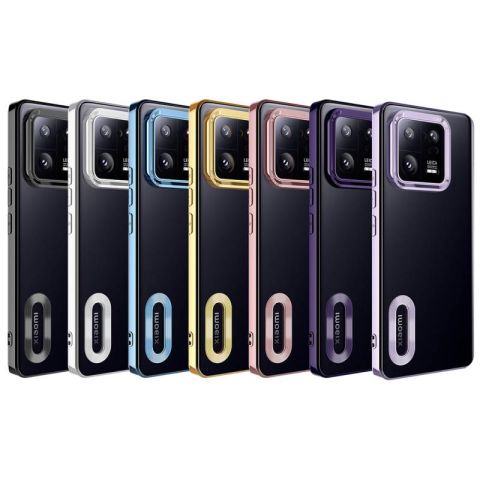 Xiaomi Mi 13 Pro Kılıf Kamera Korumalı Logo Gösteren Patinda Omega Kapak