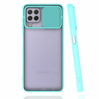 Galaxy M22 Kılıf Patinda Lensi Kapak