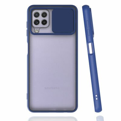 Galaxy M22 Kılıf Patinda Lensi Kapak