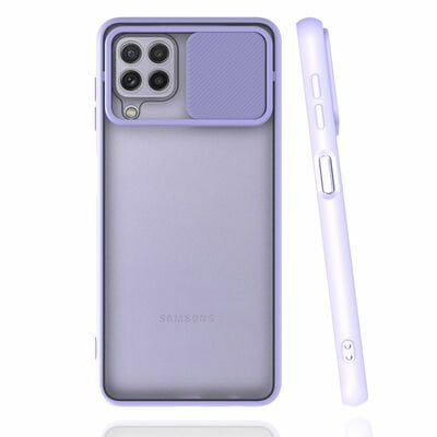 Galaxy M22 Kılıf Patinda Lensi Kapak