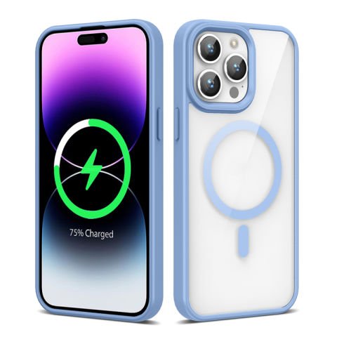 Apple iPhone 14 Pro Max Kılıf Magsafe Wireless Şarj Özellikli Silikon Patinda Ege Kapak