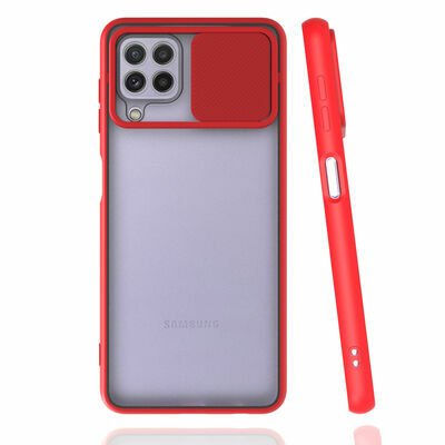 Galaxy M22 Kılıf Patinda Lensi Kapak