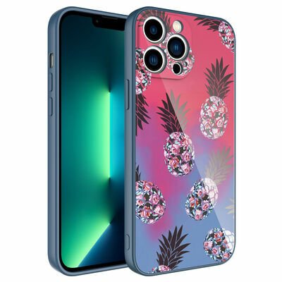 Apple iPhone 13 Pro Kılıf Kamera Korumalı Desenli Sert Silikon Patinda Epoksi Kapak