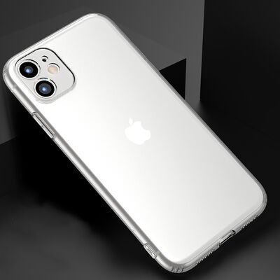 Apple iPhone 11 Kılıf Patinda Kamera Korumalı Süper Silikon Kapak