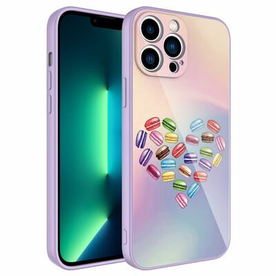 Apple iPhone 13 Pro Kılıf Kamera Korumalı Desenli Sert Silikon Patinda Epoksi Kapak