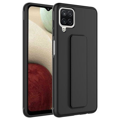 Galaxy A12 Kılıf Patinda Qstand Kapak