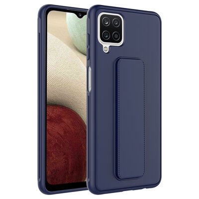 Galaxy A12 Kılıf Patinda Qstand Kapak
