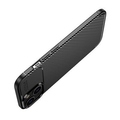 Apple iPhone 14 Plus Kılıf Patinda Negro Silikon Kapak