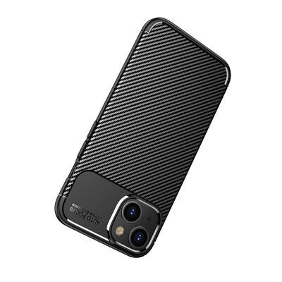 Apple iPhone 14 Plus Kılıf Patinda Negro Silikon Kapak