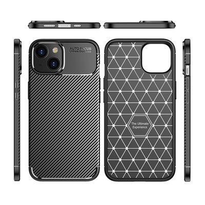 Apple iPhone 14 Plus Kılıf Patinda Negro Silikon Kapak
