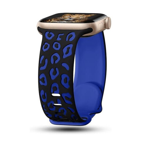 Apple Watch 44mm Patinda KRD-140 Silikon Kordon Strap Kayış Starlight-Bej