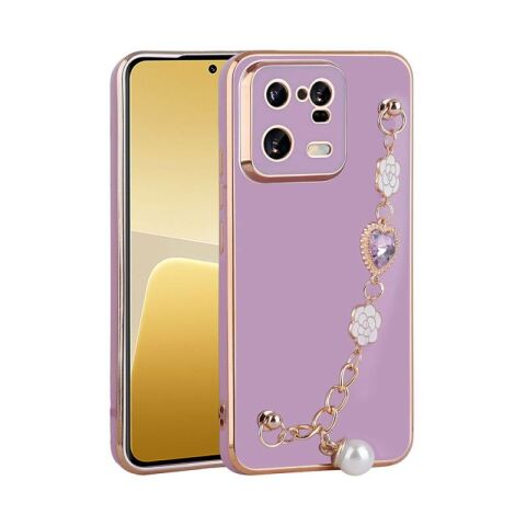 Xiaomi Mi 13 Pro Kılıf El Tutamaçlı Kamera Korumalı Patinda Taka Silikon Kapak