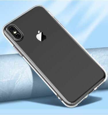 Apple iPhone XS Max 6.5 Kılıf Patinda Kamera Korumalı Süper Silikon Kapak